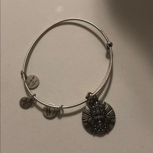 Alex and Ani Silver Hand of Fatima Bracelet